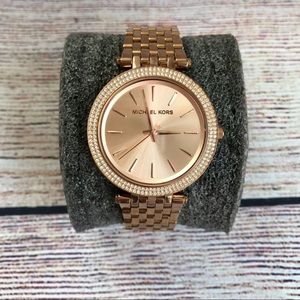 Womens Michael Kors Rose Gold Watch